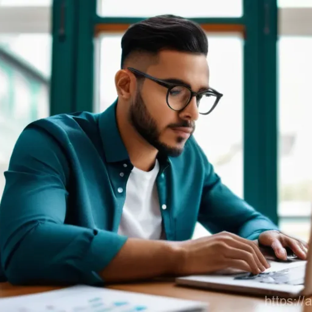 신용분석사 관련 무료 학습 자료 - **Prompt 1: Aspiring Financial Analyst Learning Online**
    A young, diverse adult (male or female)...
