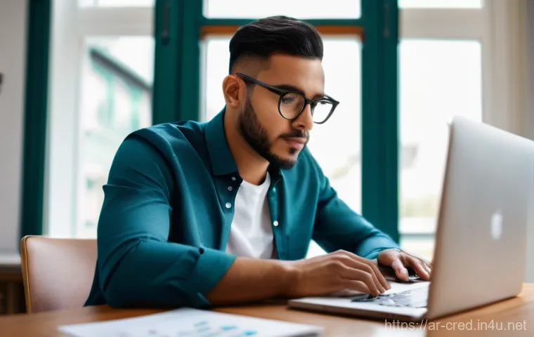 신용분석사 관련 무료 학습 자료 - **Prompt 1: Aspiring Financial Analyst Learning Online**
    A young, diverse adult (male or female)...